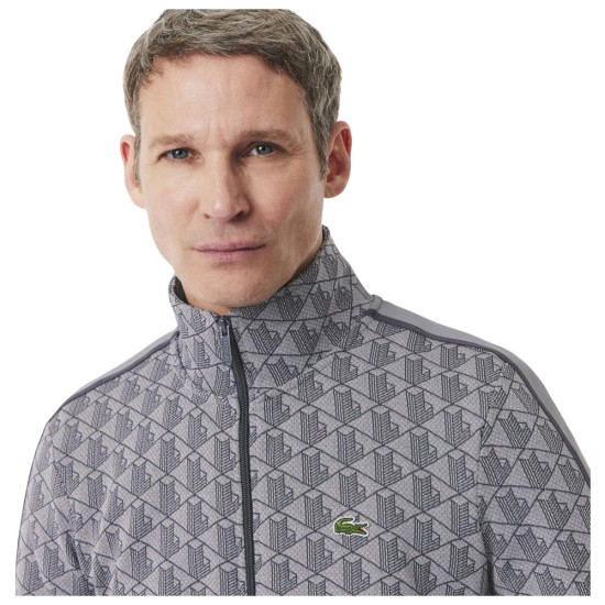 Lacoste Ανδρική ζακέτα Paris Jacquard Monogram Track Top